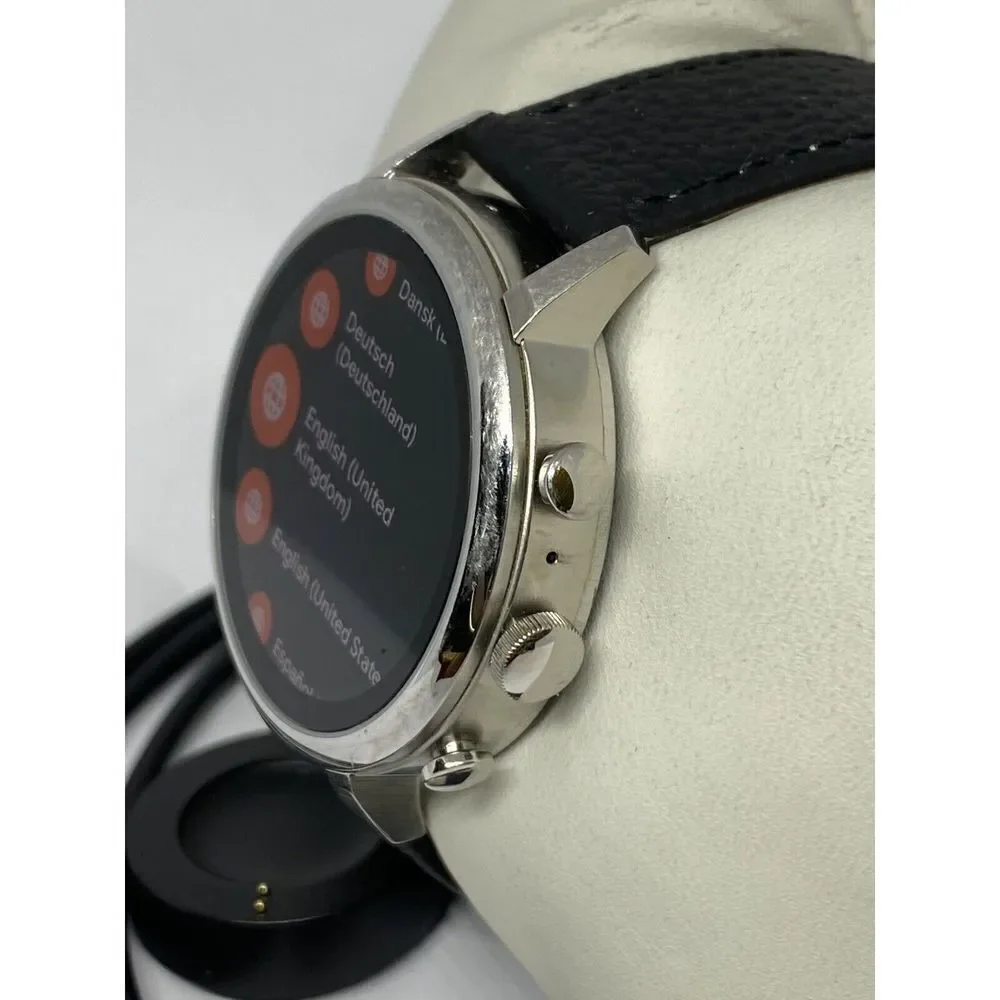 Fossil Gen 4 Authentic Digital Dial Smart Watch Custom Band FTW6017 DC429